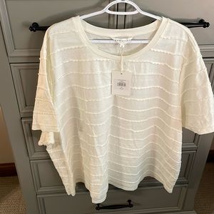 Short sleeve blouse. 3X